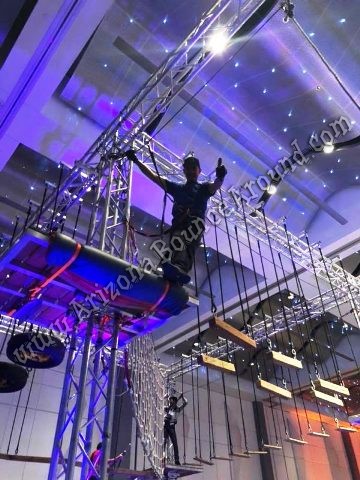 Ninja Warrior Rope Course Rental Phoenix Arizona